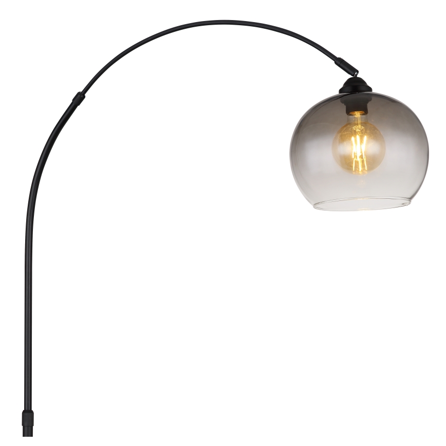 Globo - Gulvlampe 1xE27/60W/230V sort