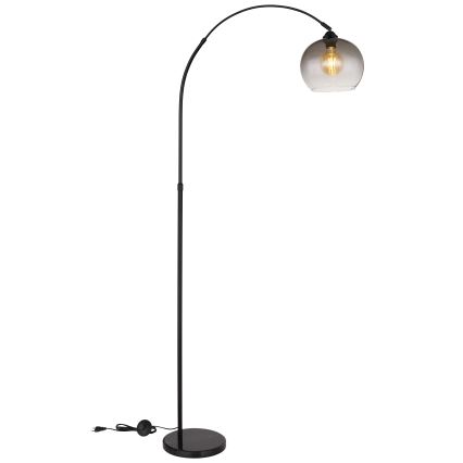 Globo - Gulvlampe 1xE27/60W/230V sort