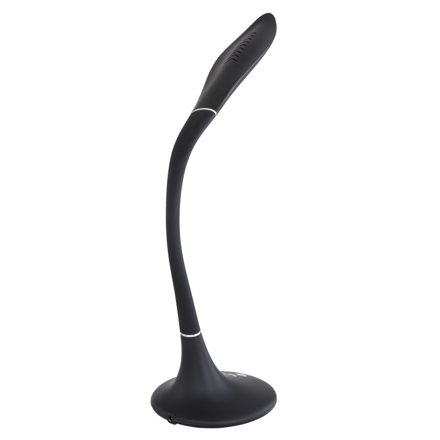 Globo - LED bordlampe m. touch-funktion fleksibel LED/9W/230V 3000/4500/6500K sort