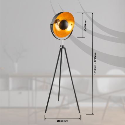 Globo - Gulvlampe 1xE27/60W/230V
