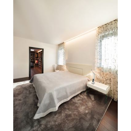 Globo - LED dæmpbar berøringsbetjent bordlampe med display LED/6,5W/230V 3000/4500/5800K hvid