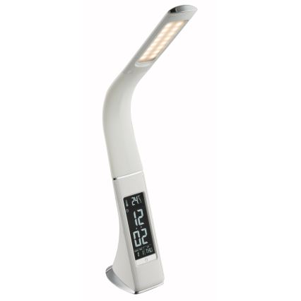 Globo - LED dæmpbar berøringsbetjent bordlampe med display LED/6,5W/230V 3000/4500/5800K hvid