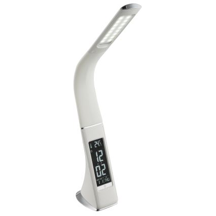 Globo - LED bordlampe m. touch-funktion dæmpbar med display LED/6,5W/230V 3000/4500/5800K hvid