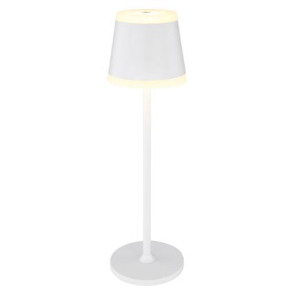 Globo - LED Genopladelig bordlampe m. touch-funktion dæmpbar LED/4,6W/230V 1800 mAh USB IP54 hvid