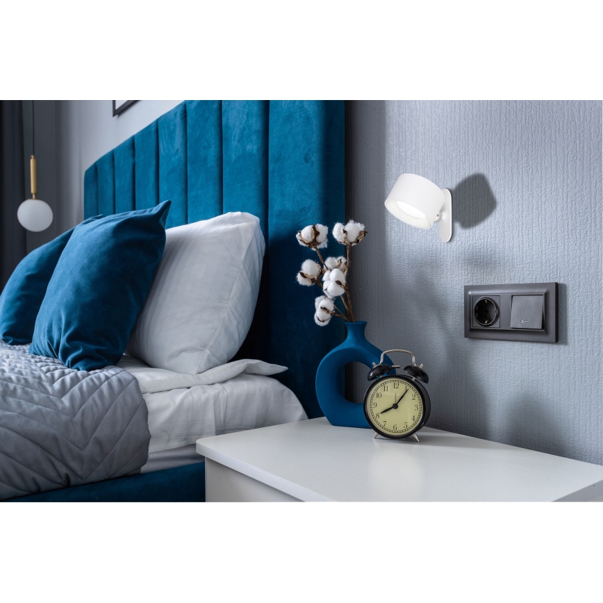 Globo - LED bordlampe m. touch-funktion dæmpbar 04.01.2001 LED/4W/5V 3000/4000/5000K 1200 mAh hvid