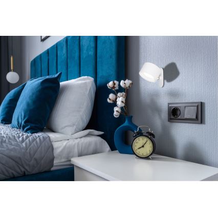 Globo - LED bordlampe m. touch-funktion dæmpbar 4-i-1 LED/4W/5V 3000/4000/5000K 1200 mAh hvid