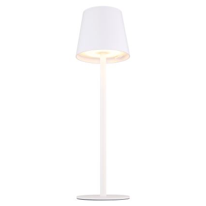 Globo - Udendørs LED lampe touch-funktion dæmpbar LED/3W/3,7V IP44 1800 mAh USB hvid