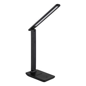 Globo 58439SA - LED bordlampe m. touch-funktion dæmpbar og genopladelig BRIGHTON LED/5W/5V 1800 mAh sort
