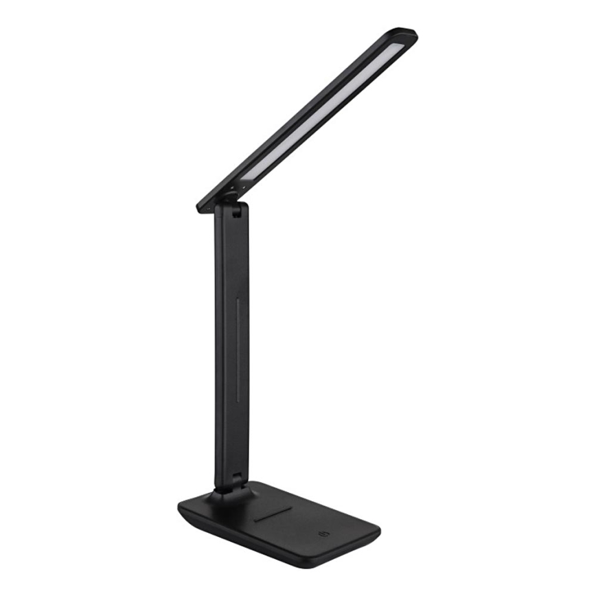 Globo 58439SA - LED bordlampe m. touch-funktion dæmpbar og genopladelig BRIGHTON LED/5W/5V 1800 mAh sort
