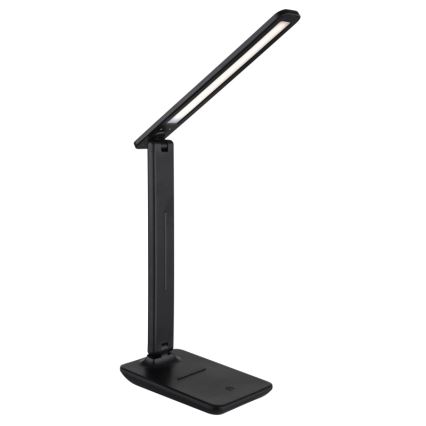 Globo 58439SA - LED bordlampe m. touch-funktion dæmpbar og genopladelig BRIGHTON LED/5W/5V 1800 mAh sort