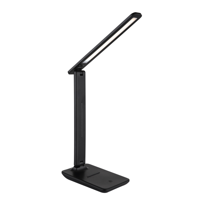 Globo 58439SA - LED bordlampe m. touch-funktion dæmpbar og genopladelig BRIGHTON LED/5W/5V 1800 mAh sort