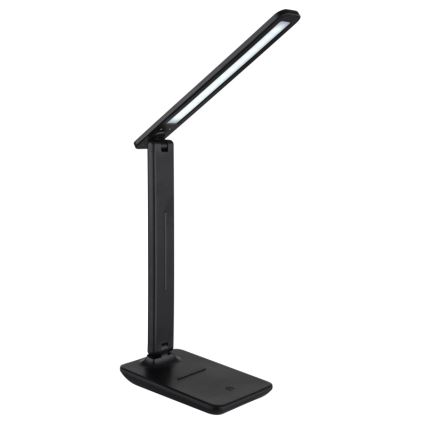 Globo 58439SA - LED bordlampe m. touch-funktion dæmpbar og genopladelig BRIGHTON LED/5W/5V 1800 mAh sort