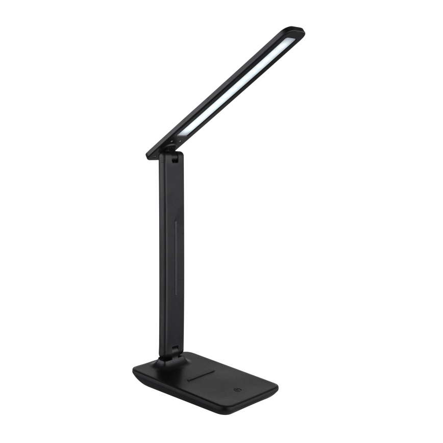 Globo 58439SA - LED bordlampe m. touch-funktion dæmpbar og genopladelig BRIGHTON LED/5W/5V 1800 mAh sort