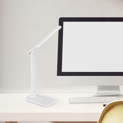 Globo - LED bordlampe dæmpbar med touch-funktion LED/5W/230V 2700/4000/6500K hvid