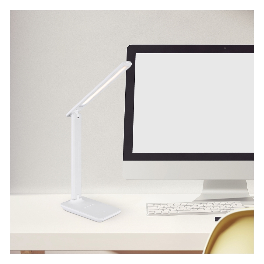 Globo - LED bordlampe dæmpbar med touch-funktion LED/5W/230V 2700/4000/6500K hvid