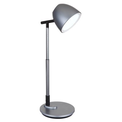 Globo - LED bordlampe m. touch-funktion dæmpbar LED/7,5W/230V 3000K/4000K/6500K grå