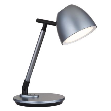 Globo - LED bordlampe m. touch-funktion dæmpbar LED/7,5W/230V 3000K/4000K/6500K grå