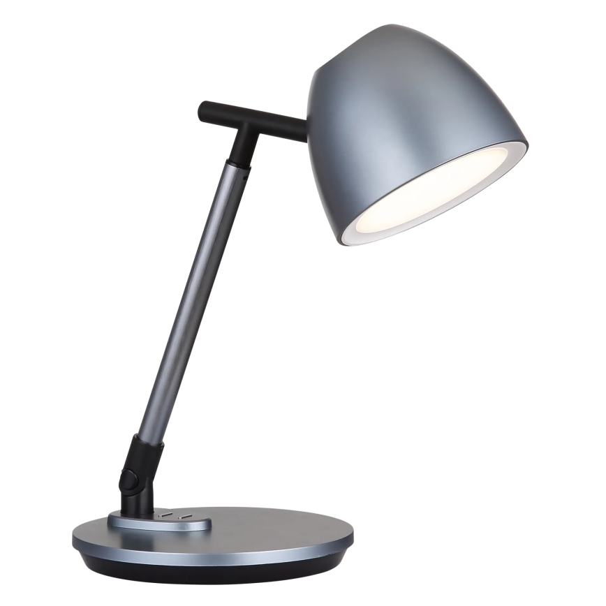 Globo - LED bordlampe m. touch-funktion dæmpbar LED/7,5W/230V 3000K/4000K/6500K grå