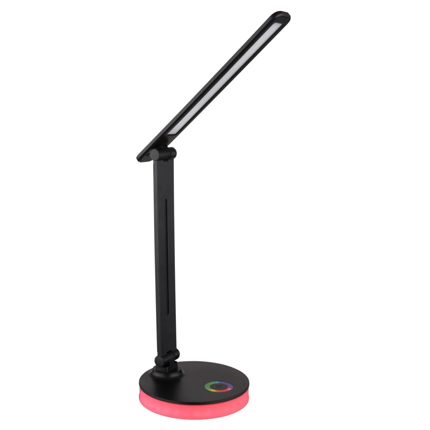 Globo - LED bordlampe m. RGBW-farver  m. touch-funktion dæmpbar LED/5W/230V + LED/2W 2700K/4000K/6500K sort