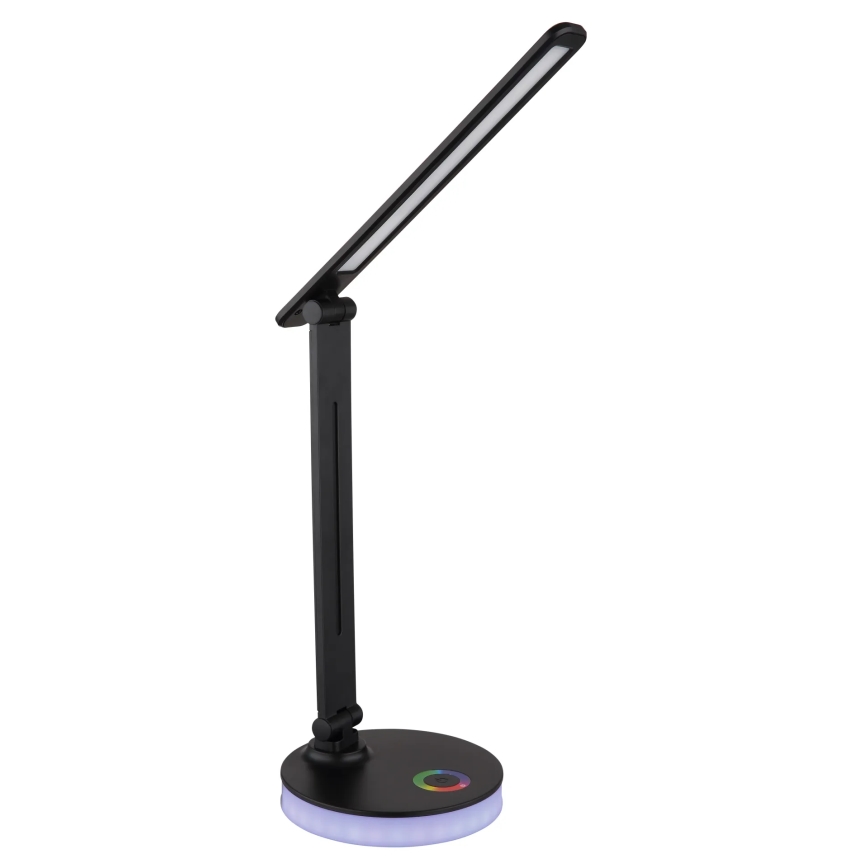 Globo - LED bordlampe m. RGBW-farver  m. touch-funktion dæmpbar LED/5W/230V + LED/2W 2700K/4000K/6500K sort