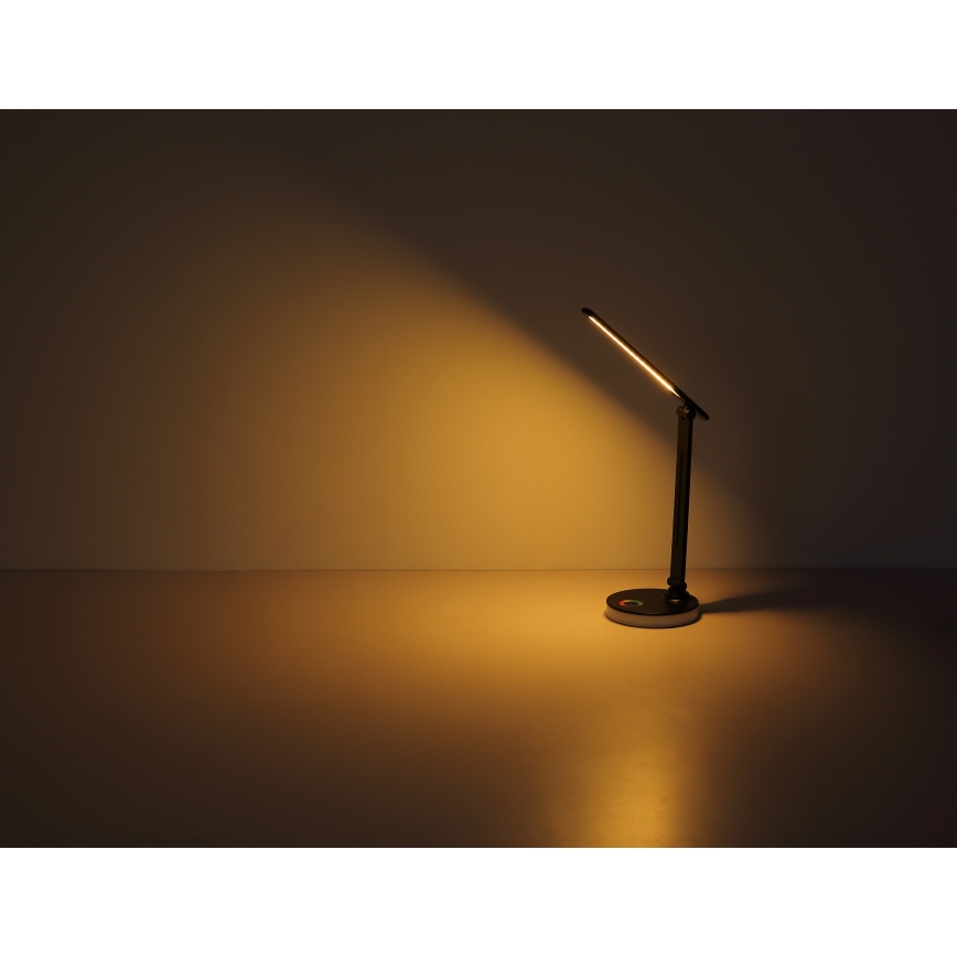 Globo - LED bordlampe m. RGBW-farver m. touch-funktion dæmpbar LED/5W/230V + LED/2W 2700K/4000K/6500K hvid
