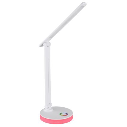 Globo - LED bordlampe m. RGBW-farver m. touch-funktion dæmpbar LED/5W/230V + LED/2W 2700K/4000K/6500K hvid