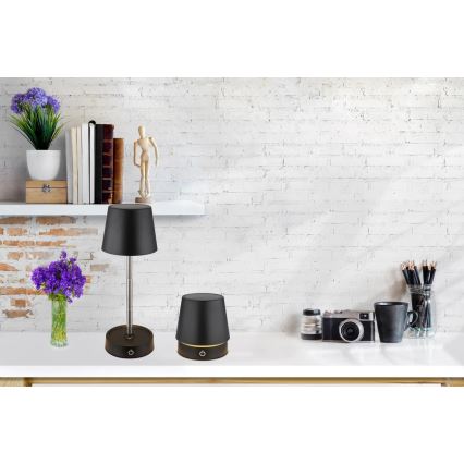 Globo - LED berøringsdæmpbar genopladelig bordlampe LED/1,2W/5V 1200 mAh