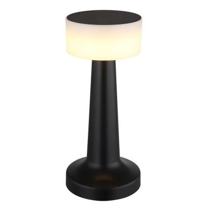 Globo - LED bordlampe m. touch-funktion dæmpbar LED/1W/3,7V 2700K/4000K/6500K 800 mAh USB sort