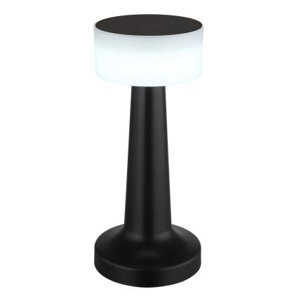 Globo - LED bordlampe m. touch-funktion dæmpbar LED/1W/3,7V 2700K/4000K/6500K 800 mAh USB sort