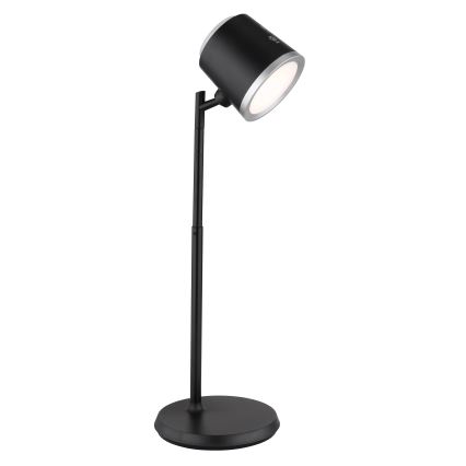 Globo - LED bordlampe m. touch-funktion dæmpbar 04.01.2001 LED/6W/3,7V 3000K/4000K/6500K 1500 mAh USB sort