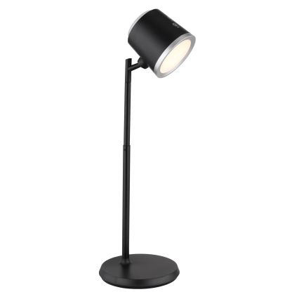 Globo - LED bordlampe m. touch-funktion dæmpbar 04.01.2001 LED/6W/3,7V 3000K/4000K/6500K 1500 mAh USB sort