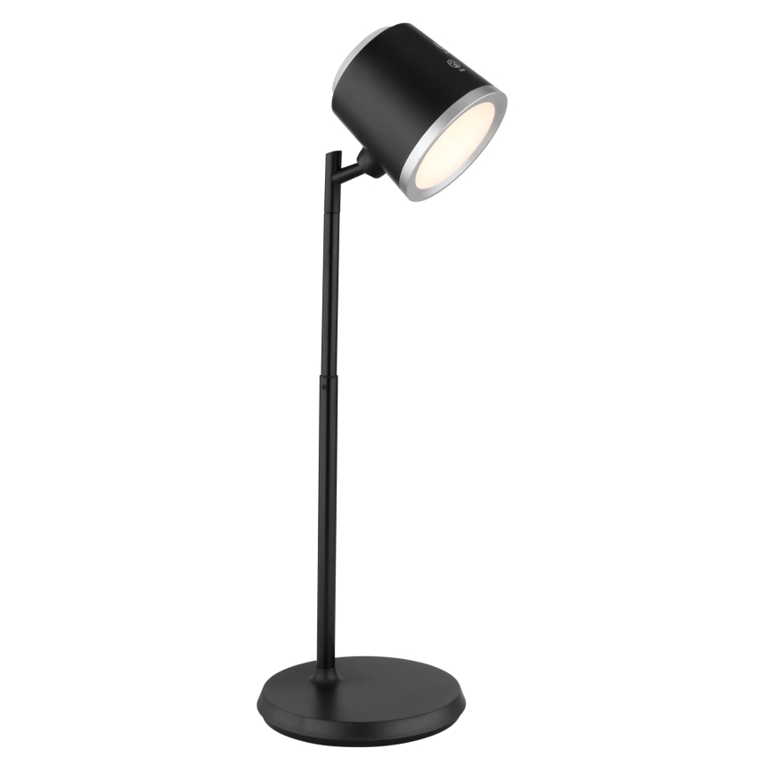 Globo - LED bordlampe m. touch-funktion dæmpbar 04.01.2001 LED/6W/3,7V 3000K/4000K/6500K 1500 mAh USB sort