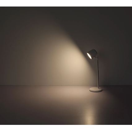 Globo - LED bordlampe m. touch-funktion dæmpbar 04.01.2001 LED/6W/3,7V 3000K/4000K/6500K 1500 mAh USB hvid