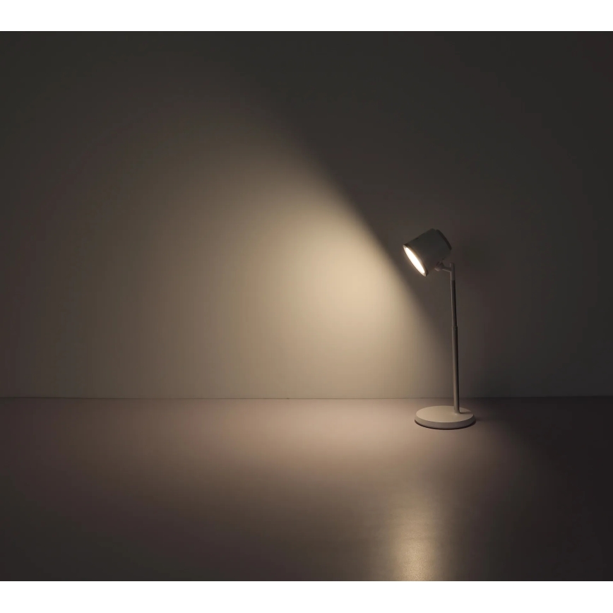 Globo - LED bordlampe m. touch-funktion dæmpbar 04.01.2001 LED/6W/3,7V 3000K/4000K/6500K 1500 mAh USB hvid