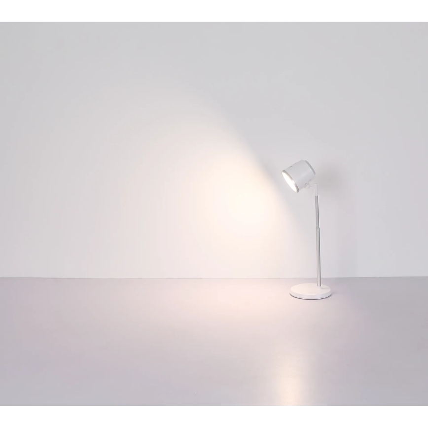 Globo - LED bordlampe m. touch-funktion dæmpbar 04.01.2001 LED/6W/3,7V 3000K/4000K/6500K 1500 mAh USB hvid