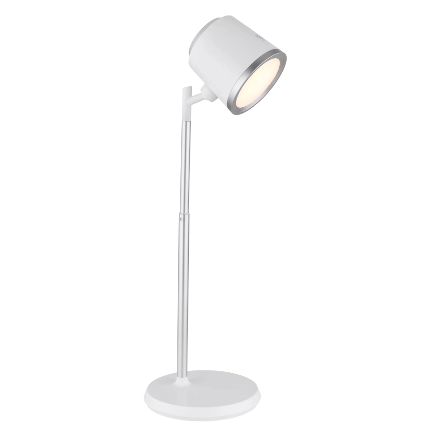 Globo - LED bordlampe m. touch-funktion dæmpbar 04.01.2001 LED/6W/3,7V 3000K/4000K/6500K 1500 mAh USB hvid