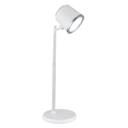 Globo - LED bordlampe m. touch-funktion dæmpbar 04.01.2001 LED/6W/3,7V 3000K/4000K/6500K 1500 mAh USB hvid