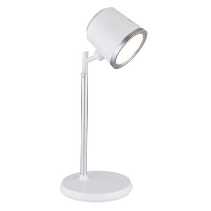 Globo - LED bordlampe m. touch-funktion dæmpbar 04.01.2001 LED/6W/3,7V 3000K/4000K/6500K 1500 mAh USB hvid