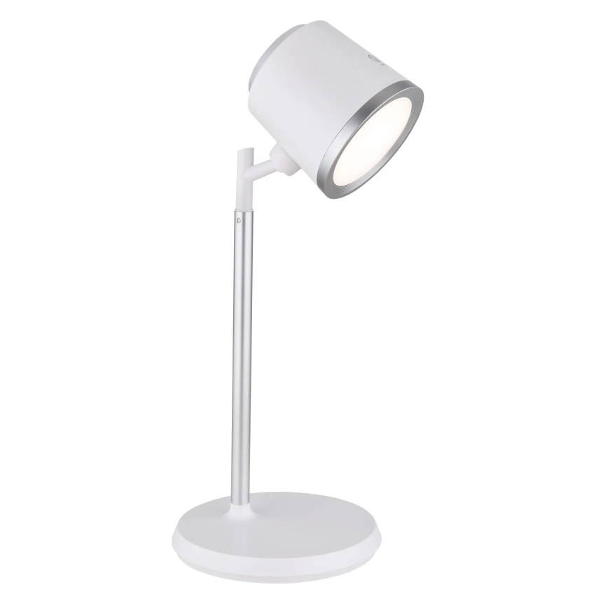 Globo - LED bordlampe m. touch-funktion dæmpbar 04.01.2001 LED/6W/3,7V 3000K/4000K/6500K 1500 mAh USB hvid