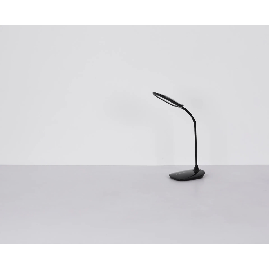 Globo - LED bordlampe m. touch-funktion dæmpbar LED/9W/230V 3000K/4000K/6500K CRI 90 sort