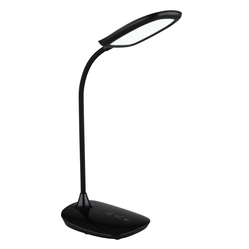 Globo - LED bordlampe m. touch-funktion dæmpbar LED/9W/230V 3000K/4000K/6500K CRI 90 sort