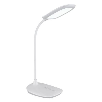 Globo - LED bordlampe m. touch-funktion dæmpbar LED/9W/230V 3000K/4000K/6500K CRI 90 hvid