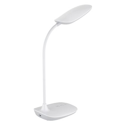Globo - LED bordlampe m. touch-funktion dæmpbar LED/9W/230V 3000K/4000K/6500K CRI 90 hvid