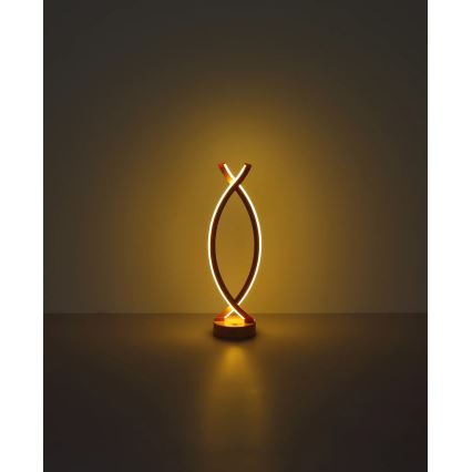 Globo - LED bordlampe m. touch-funktion dæmpbar LED/1W/3,7V 3000K 1800 mAh USB lyserød