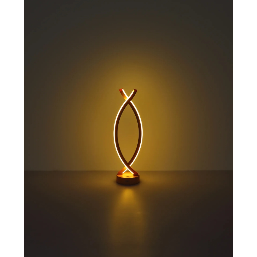 Globo - LED bordlampe m. touch-funktion dæmpbar LED/1W/3,7V 3000K 1800 mAh USB lyserød
