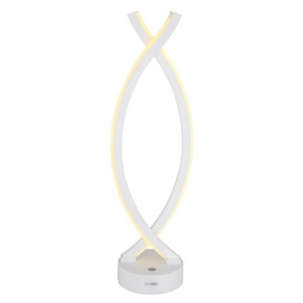 Globo - LED bordlampe m. touch-funktion dæmpbar LED/1W/3,7V 3000K 1800 mAh USB hvid