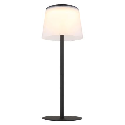 Globo - Udendørs LED bordlampe m. touch-funktion dæmpbar LED/1,8W/5V IP44 1800 mAh sort/hvid