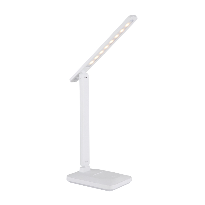 Globo - LED bordlampe m. touch-funktion dæmpbar og genopladelig LED/3W/5V 2800/4000/6500K 1800 mAh hvid