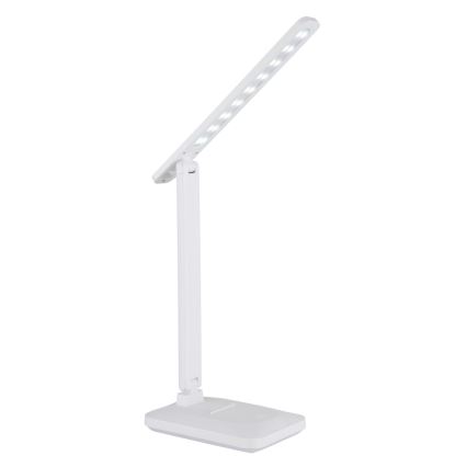 Globo - LED bordlampe m. touch-funktion dæmpbar og genopladelig LED/3W/5V 2800/4000/6500K 1800 mAh hvid