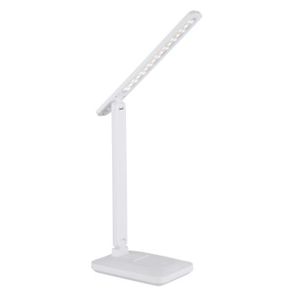 Globo - LED bordlampe m. touch-funktion dæmpbar og genopladelig LED/3W/5V 2800/4000/6500K 1800 mAh hvid